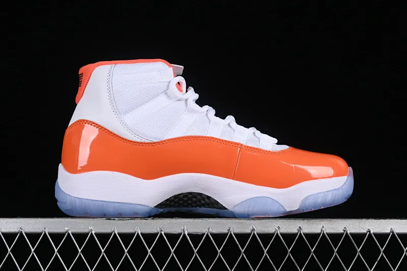 All categories Air Jordan Jordan series basketball shoes Air Jordan 11 Air Jordan 11 Retro "White orange" AJ11 Joe 11 white orange 378037-002